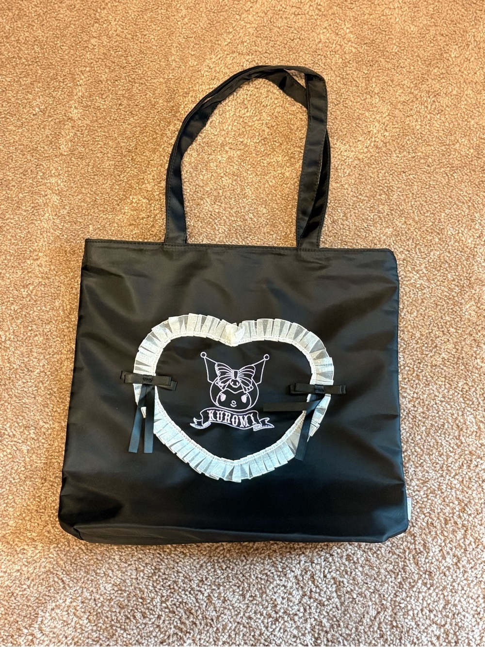 NWOT Kuromi Black Tote Bag